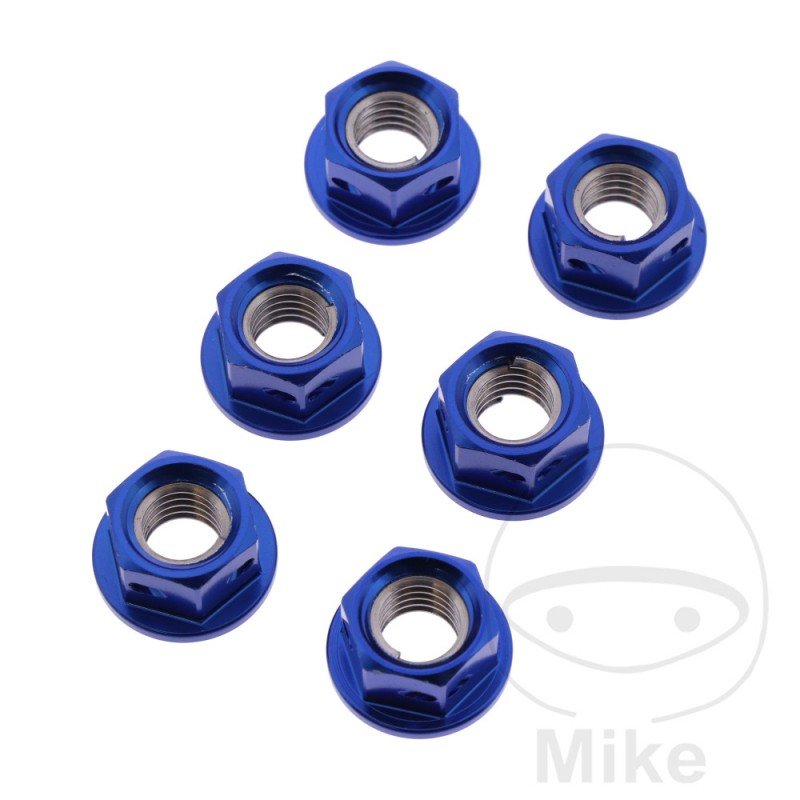 JMP Nut set for transmission plate crown screw M8 X 1.25 MM RACING 775.35.74