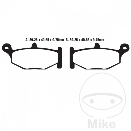 EBC Pastillas de freno semi-sinterizadas V 737.00.78