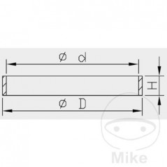 KAYABA Casquillos de friccion para horquilla 773.10.99