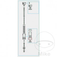 KAYABA Casquillos de friccion para horquilla 773.10.99