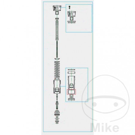 KAYABA Friction bushings for fork 773.10.99