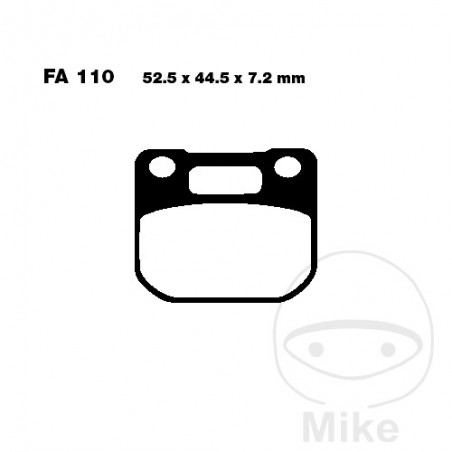 EBC Standard brake pads ALTN: 7871726 732.54.00