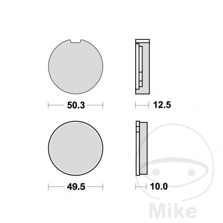 TRW Pastillas de freno estándar ALTN: 7326267 787.12.62