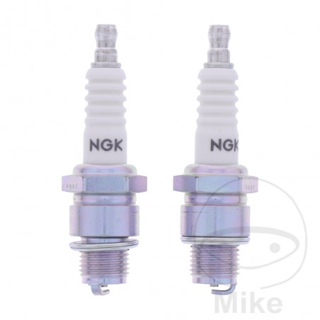 NGK Spark plug set with removable terminal B7HS SAE 2792 708.01.76