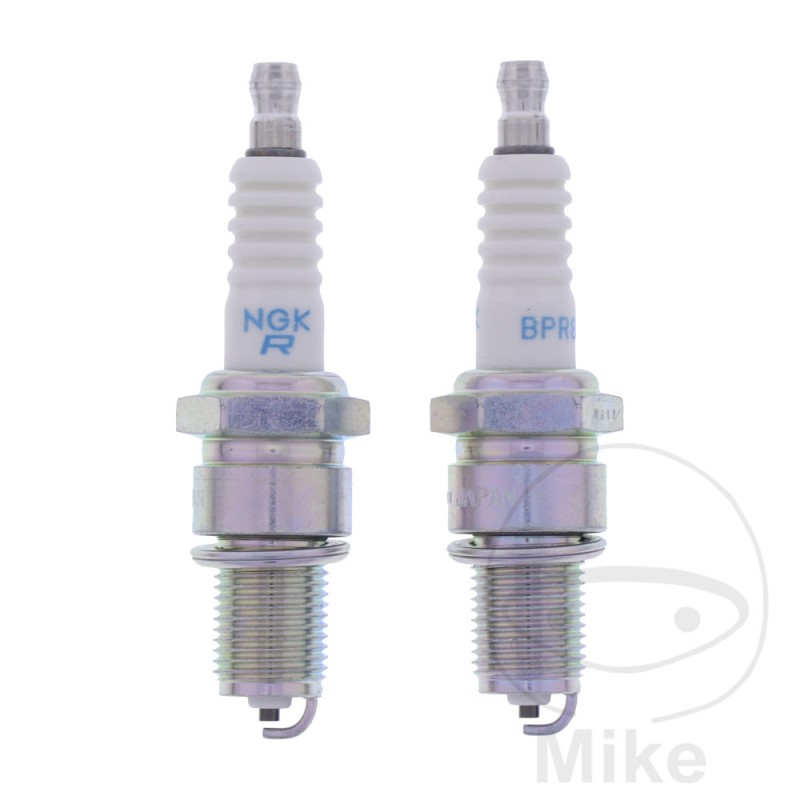 NGK Spark plug set with removable terminal BPR8ES SAE 708.01.83
