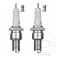 NGK Spark plug set with removable terminal B9ES SAE 2108 708.45.44