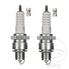 NGK Spark plug set with removable terminal BPR7HS SAE 708.45.77