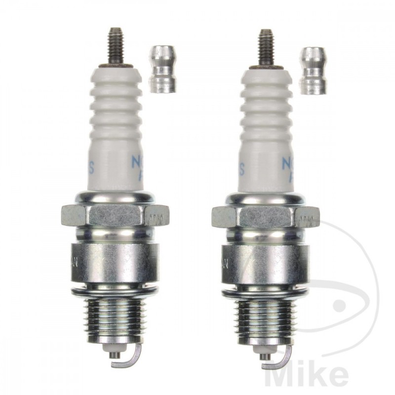 NGK Spark plug set with removable terminal BPR7HS SAE 708.45.77