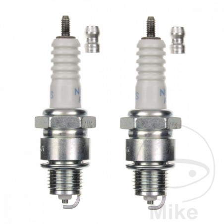 NGK Spark plug set with removable terminal BPR7HS SAE 708.45.77