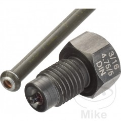 VIGOR Dispositivo para rebordear tubo de freno mecánico 4.75 MM DIN+SAE 612.00.55