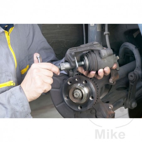 Spindle with thread for brake piston adjuster 612.03.15