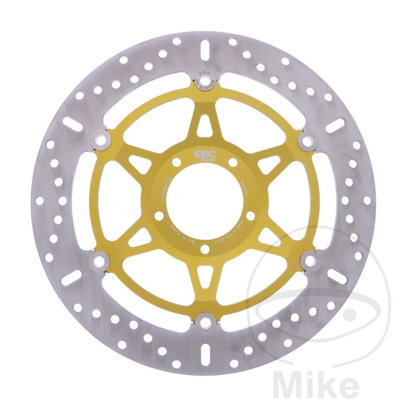 EBC Anti-corrosion steel brake disc X 760.52.23