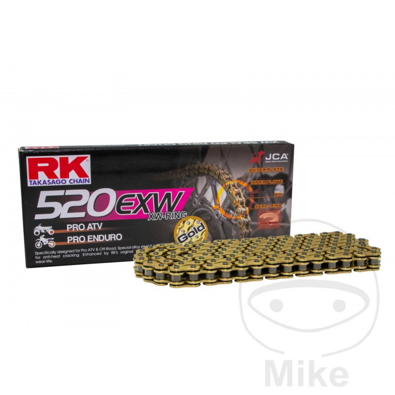RK Paso cadena de moto XW-RING GB 520EXW 725.51.51