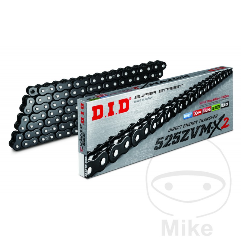 DID Cadena abierta con enganche remache X-RING BB 525ZVMX2/128 7970542