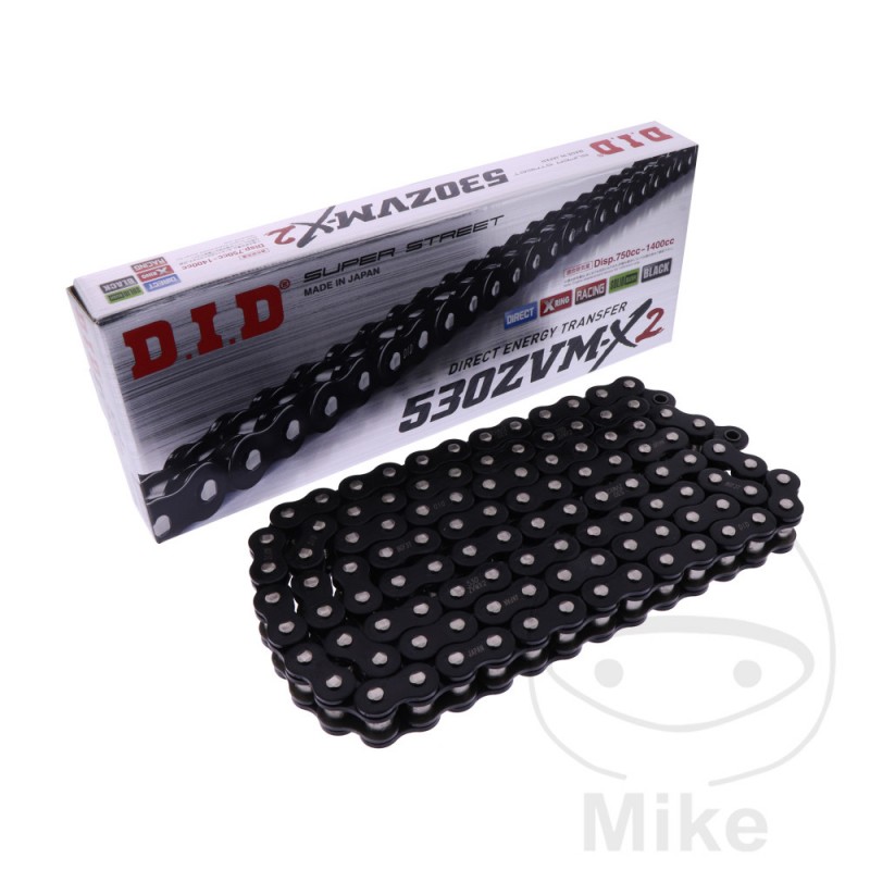DID Cadena abierta con enganche remache X-RING BB 530ZVMX2/128 797.06.05