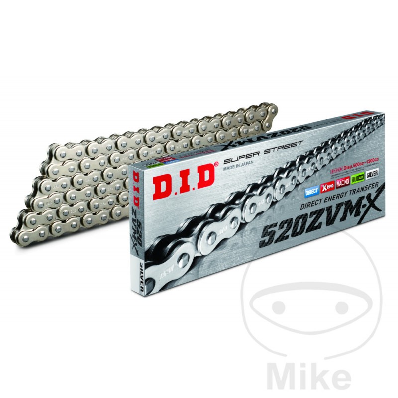 DID Paso cadena de moto X-RING SS 520ZVMX 748.92.30