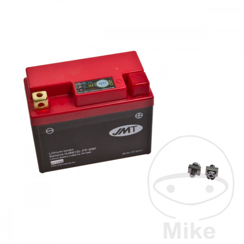 JMT Lithium ion battery with indicator HJB612L-FP 6V 707.00.07