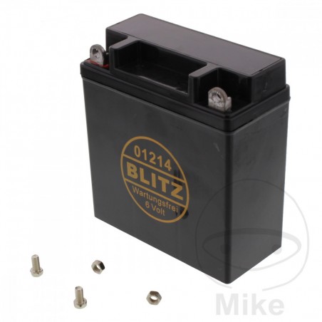 BLITZ Gel motorcycle battery without cap 01214 6V 707.00.45