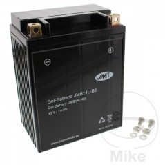 6ON Batería gel de moto YB14L-B2 JMT YUASA 0618 3331 0086 707.00.59