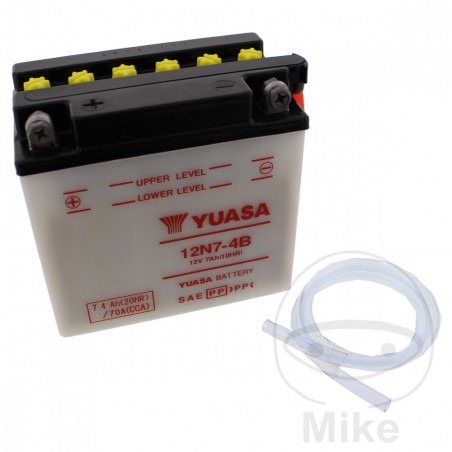 YUASA motorcycle battery 12N7-4B 707.00.73