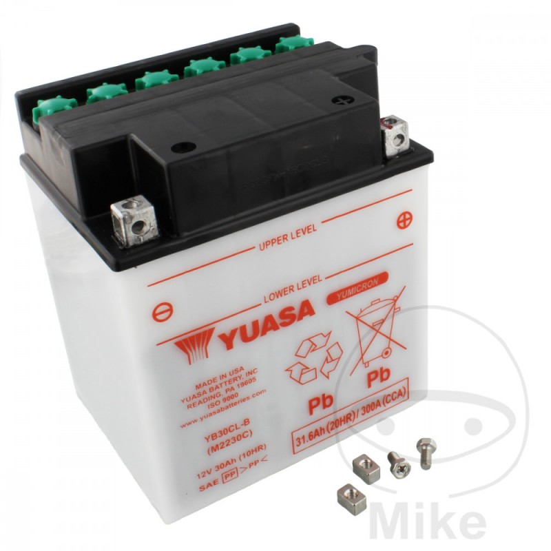 YUASA motorcycle battery YB30CL-B 707.01.07
