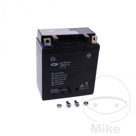 JMT motorcycle gel battery YB3L-B 707.01.46