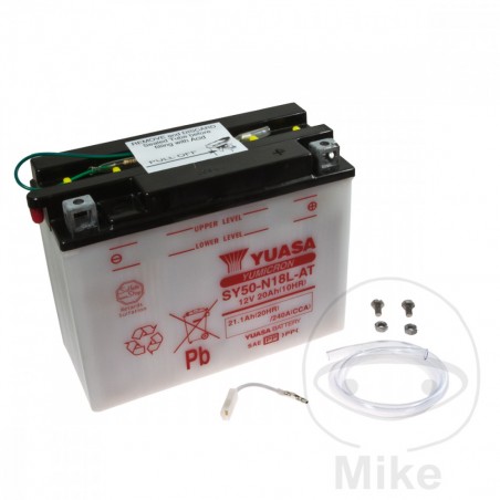 YUASA motorcycle battery SY50-N18L-AT 707.04.69