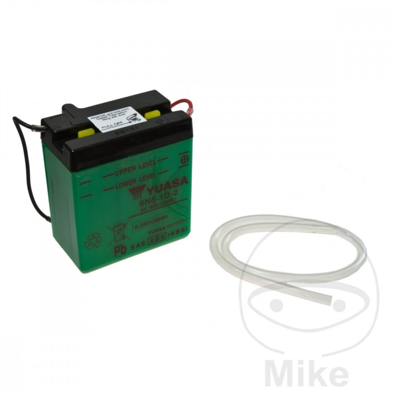 YUASA Batería de moto 6N6-1D-2 707.05.76