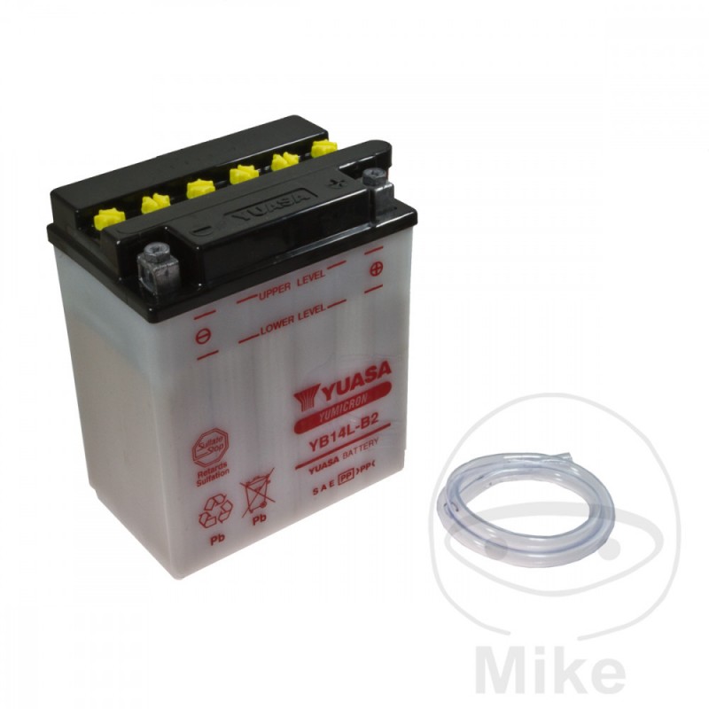 YUASA motorcycle battery YB14L-B2 ALTN: 7073331 0059 0086 707.06.18