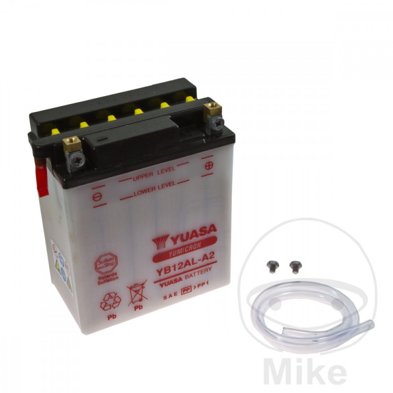 YUASA motorcycle battery YB12AL-A2 ALTN: 7073281 4081 9073 707.07.17