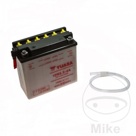 YUASA Batería de moto 12N5.5-4A ALTN: 7074412 707.09.64