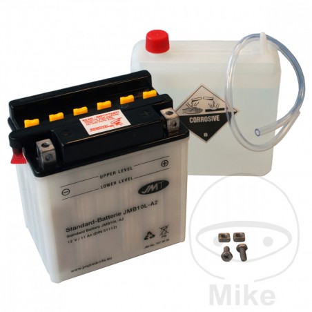 JMT motorcycle battery YB10L-A2 ALTN: 7070261 0085 9050 707.30.26
