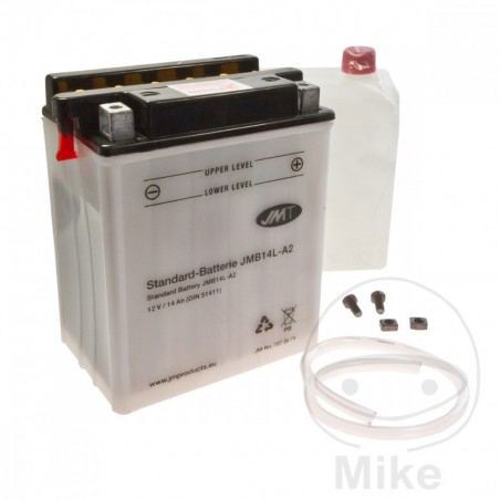 JMT motorcycle battery YB14L-A2 ALTN: 7070345 4073 9081 707.30.75