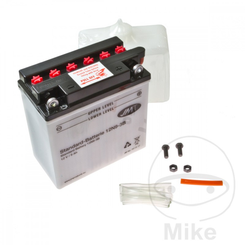 JMT motorcycle battery 12N9-3B ALTN: 7070527 707.31.17