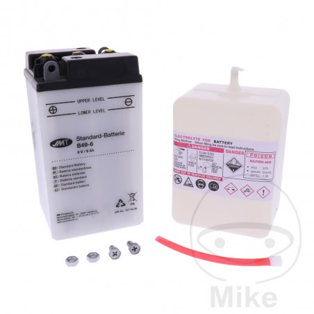 JMT motorcycle battery B49-6 ALTN: 7070535 707.34.30