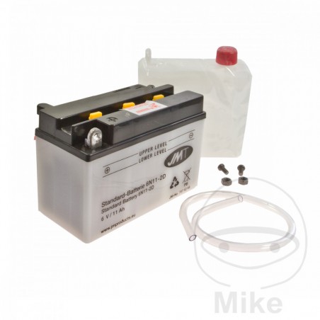 JMT motorcycle battery 6N11-2D 707.42.48