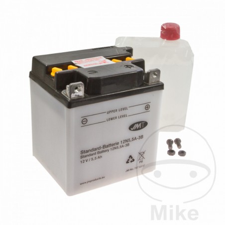 JMT motorcycle battery 12N5.5A-3B ALTN: 7070204 707.43.47