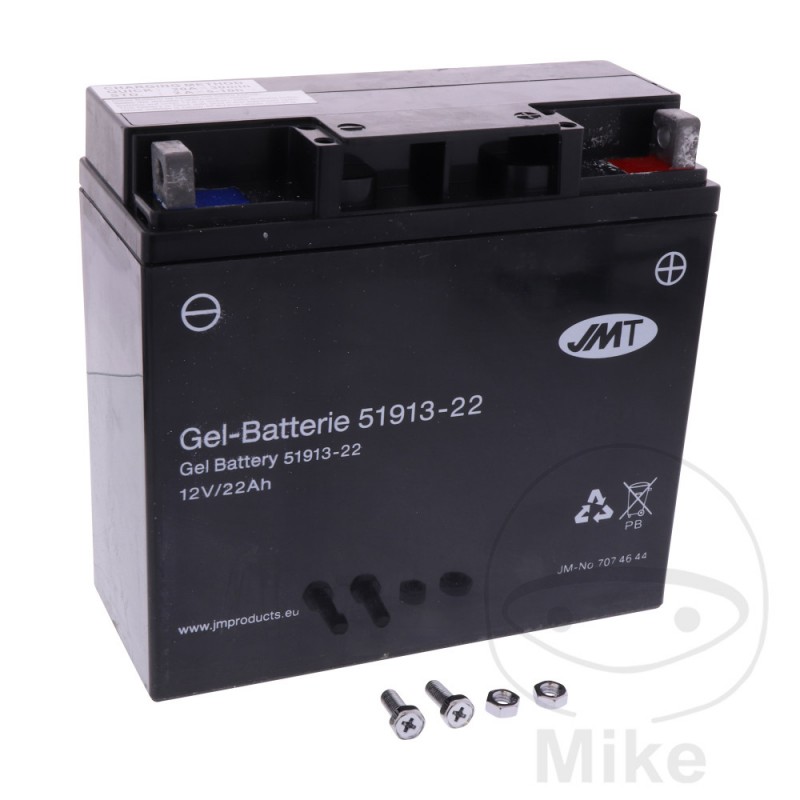 JMT Batería gel de moto 51913 ALTN: 7070168 0042 0077 707.46.44