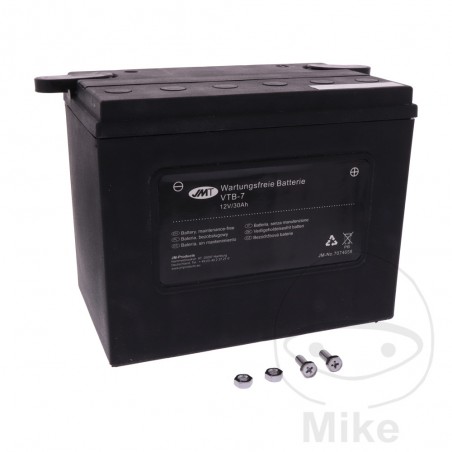 JMT motorcycle battery VTB-7 V-TWIN 707.46.58