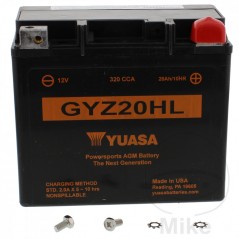 YUASA Batería activada sin mantenimiento GYZ20HL 707.82.04