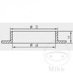 KAYABA damper spring guide 50 MM 773.12.04