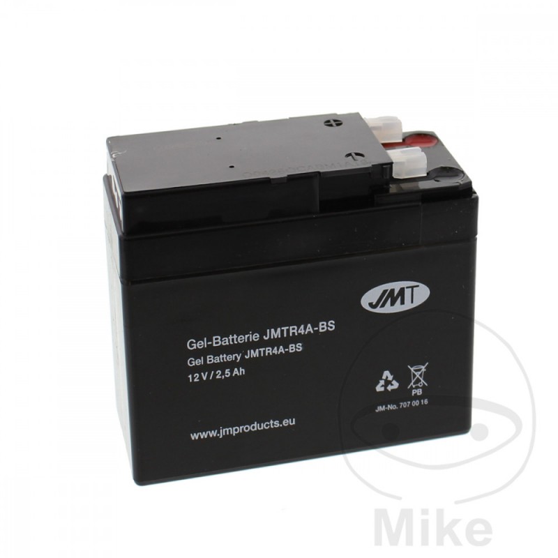 JMT Bateria moto de gel activada YTR4A-BS 707.00.16