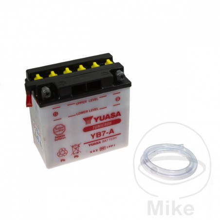 YUASA motorcycle battery YB7-A 707.05.92