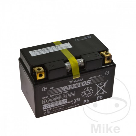YUASA Factory activated maintenance free battery YTZ10S WET 707.09.23