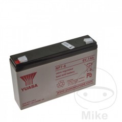 YUASA BATERIA MOTO SIN MANTENIMIENTO NP 7-6 707.15.66