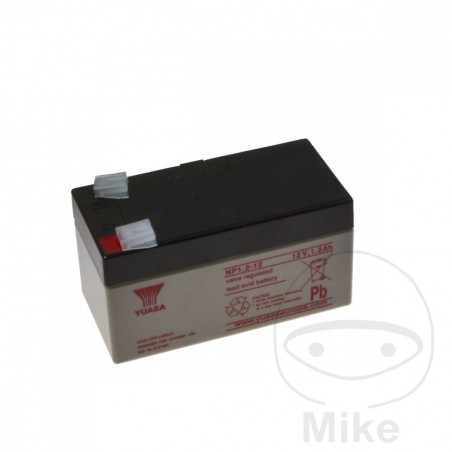YUASA MAINTENANCE FREE MOTORCYCLE BATTERY NP 1.2-12 707.16.24