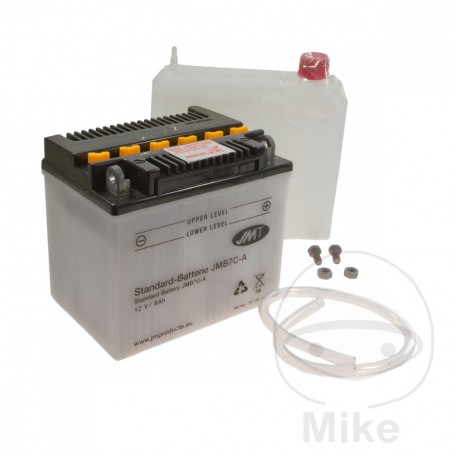 JMT motorcycle battery with electrolyte YB7C-A 707.35.13