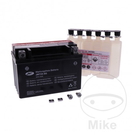 JMT Maintenance-free battery with electrolyte YTX9-BS 707.36.53