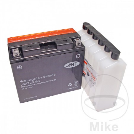 JMT Maintenance-free battery with electrolyte YT12B-BS 707.37.60