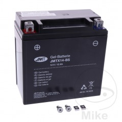 JMT Bateria moto de gel activada YTX14-BS 707.39.50
